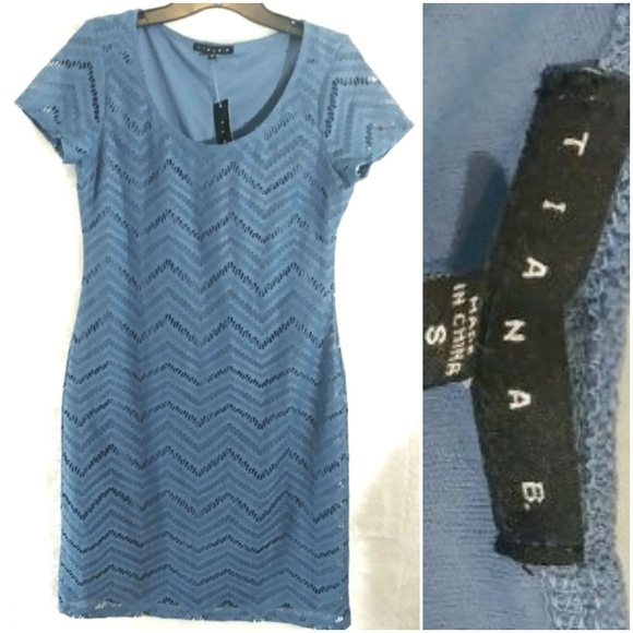 Tiana B. Lace Overlay Dress - Picture 2 of 8